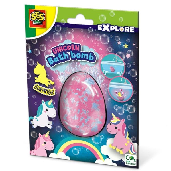 SES Creative Unicorn bath bomb surprise