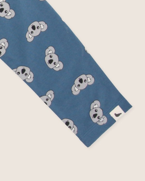 organic cotton Blue Koala Print Top - image 5