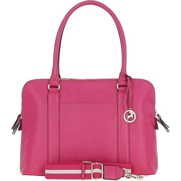 'Cuore di Cuoio' 3 Section Large Leather Handbag: X-39