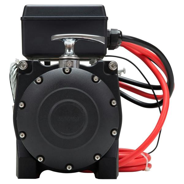 Winchmax 13,500lb (6,123kg) 12V Military Grade Winch 26m x 95mm Steel Rope, Remotes