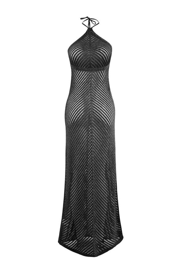 WOVCOR Knit Maxi Beach Dress