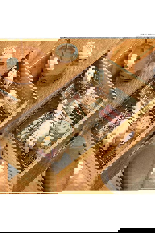 Living and Home 12PCS Clear Drawer Organizer Storage Container Box Multifunctional Organizer