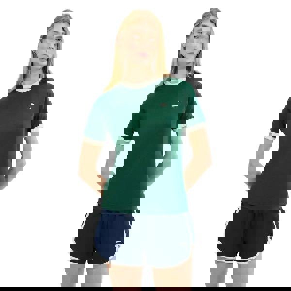 Ellesse Womens/Ladies Etchemin Slim T-Shirt - Dark Green - 