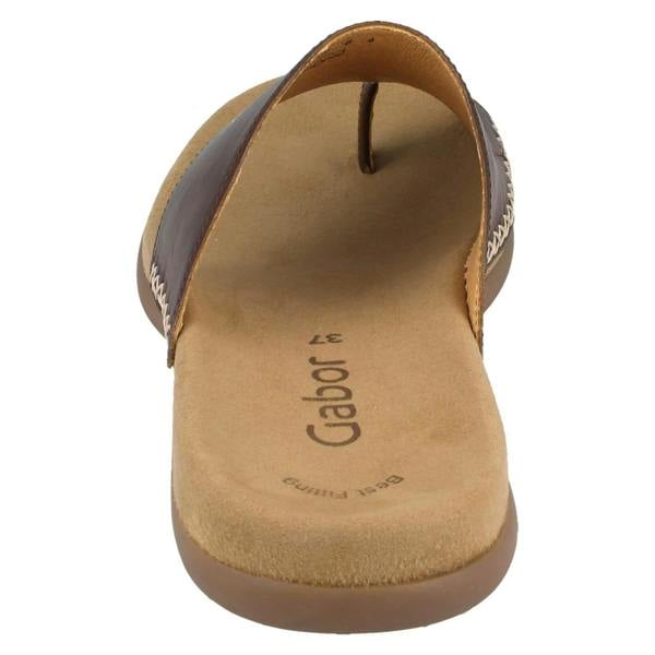 Gabor Ladies Gabor Toe Post Sandals 03.700