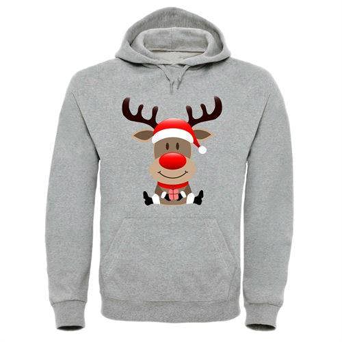Adults XMS2 \"Sitting Reindeer\" Hoodie
