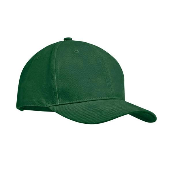MidOcean Tekapo Heavy Brushed Cotton Baseball Cap - Dark Green - 