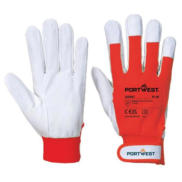 Leather 110 Grain Palm Mechanical Glove - Hi-Vis Trousers