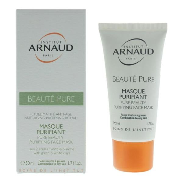 Institut Arnaud Pure Beauty Purifying Face Mask With Green And White Clays 50ml