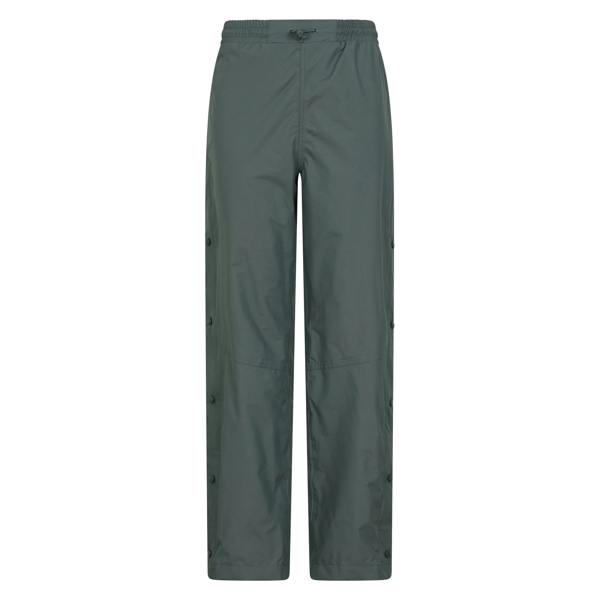Mountain Warehouse Womens/Ladies Downpour Waterproof Trousers - Dark Khaki - 