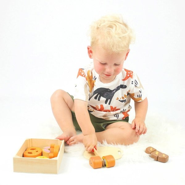 Bigjigs Toys Cutting Bread and Pastries Crate