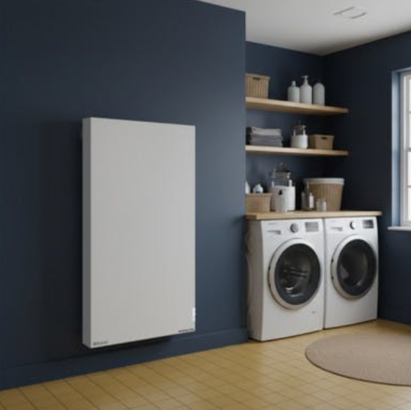 Mirrorstone Heating Mirrorstone 1000W Air Infrared + Convection Vertical Heating Panel With Manual Thermostat
