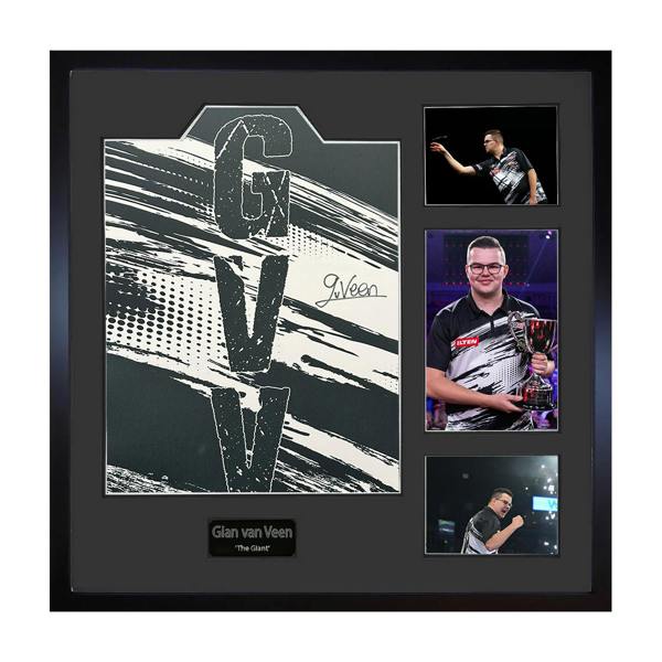 Gian van Veen Signed Shirt Elite Frame