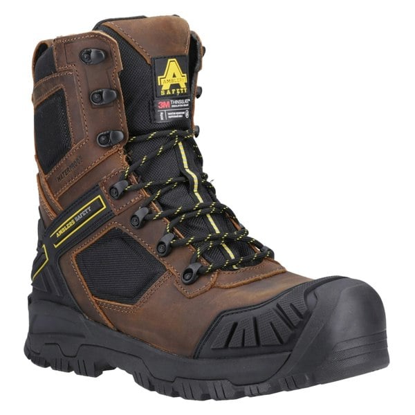 Amblers Safety AS964C Detonate Men's Safety Boots in Brown