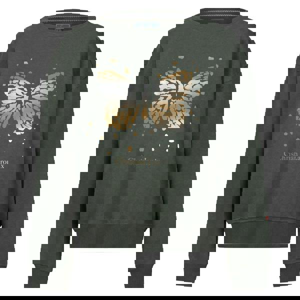 Regatta Womens Christian Lacroix Beauvision Butterfly Sweatshirt - Dark Khaki