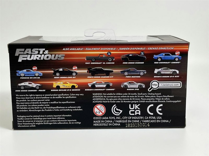 Jada Fast and Furious Doms Chevrolet Chevelle SS 1:32 Scale Jada 97379