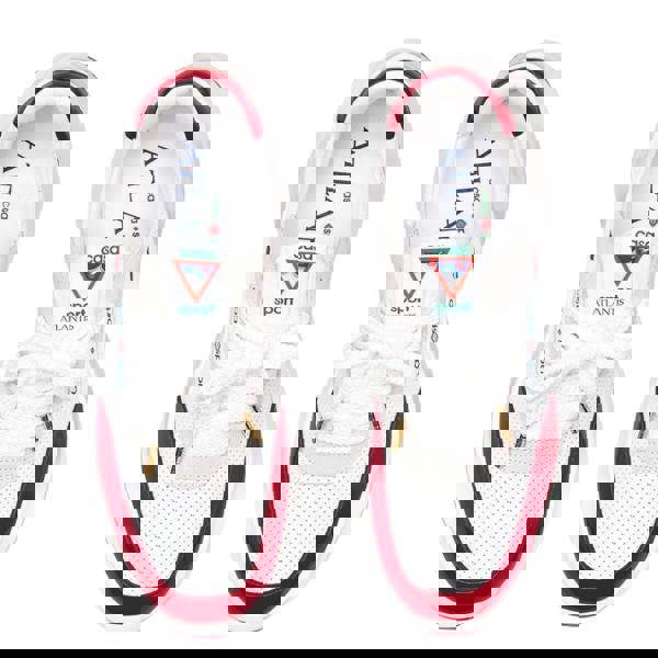 Casablanca Atlantis Sneaker Red Detail White Shoes