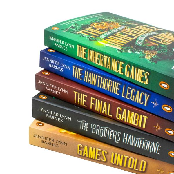 The Inheritance Games Series 5 Books Collection Set by Jennifer Lynn Barnes – The Inheritance Games, The Final Gambit & Mystery Thriller Collection