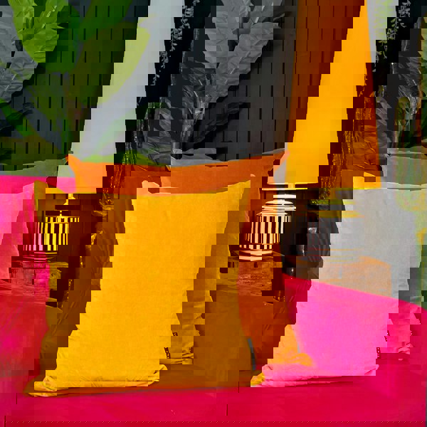 Love Frankie sunset. velvet cone lampshade