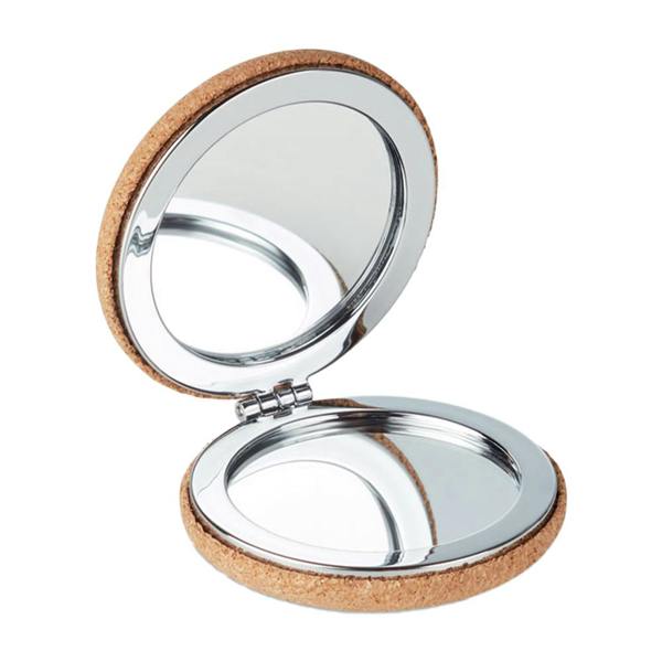 MidOcean Guapa Cork Hand Mirror - Beige - 