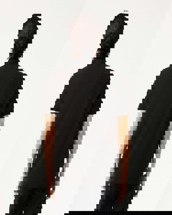 Lacoste Smart Paris Mens Stretch Cotton Polo Shirt - Black 031