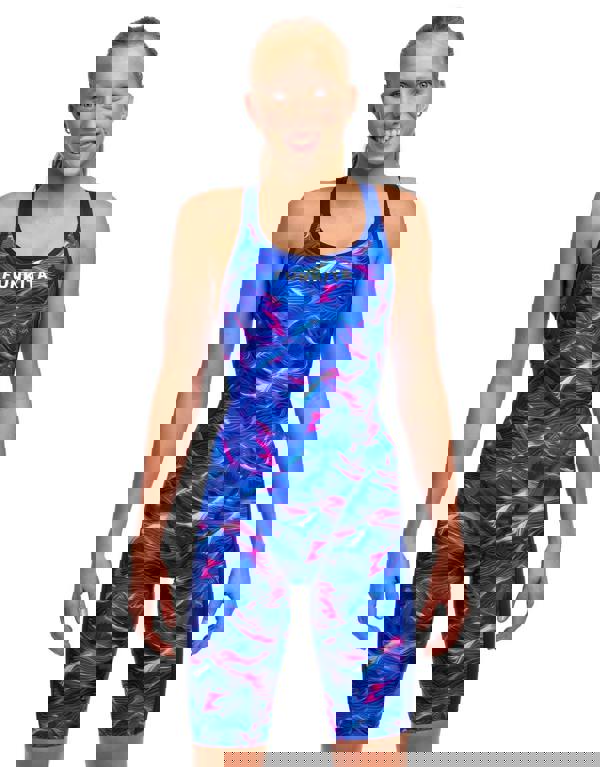 Funkita Girls Rising Tide Fast Legs One Piece - Blue