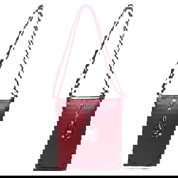 Kitise Chic Puppy Charm Crossbody Messenger Bag Slim Strap