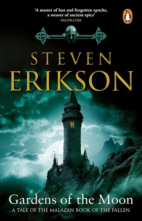 Malazan Book of the Fallen Series 3 Books Collection Set by Steven Erikson (Gardens Of The Moon, Deadhouse Gates, Memories of Ice)