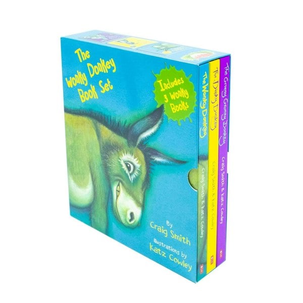 The Wonkey Donkey 3 Book Set The Wonkey Donkey, The Dinkey Donkey & The Grinny Granny Donkey