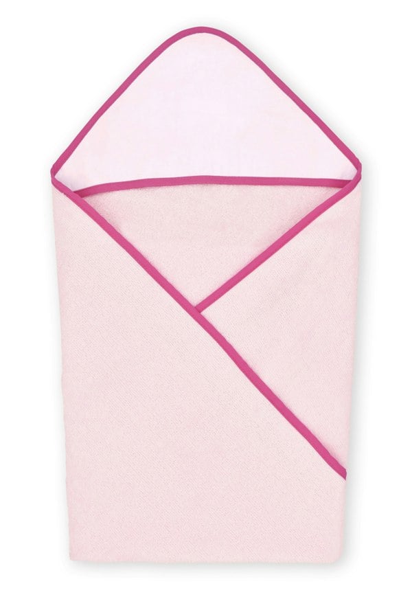 My Little World Hooded Towel - Pink - 80cm x 80cm