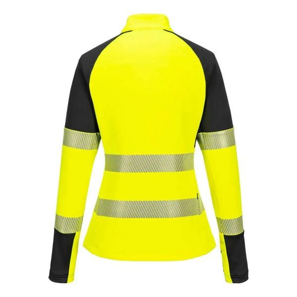 PW3 Hi-Vis Women's 1/4 Zip Sweatshirt - Hi-Vis Trousers