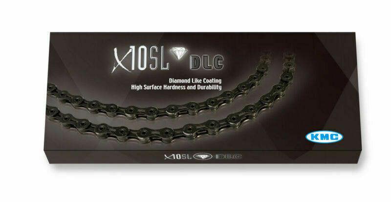 KMC Chain Diamond Like Coating 116 Link 10 Speed - Black