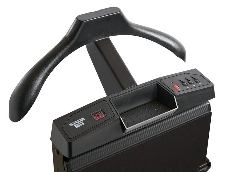 Corby 7700 Trouser Press in Black Ash - UK Plug