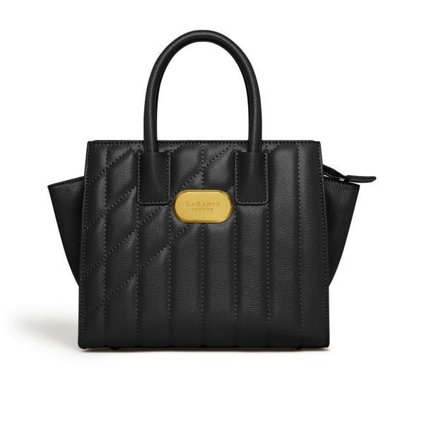 LaBante London Mini Demi Tote Bag in Black