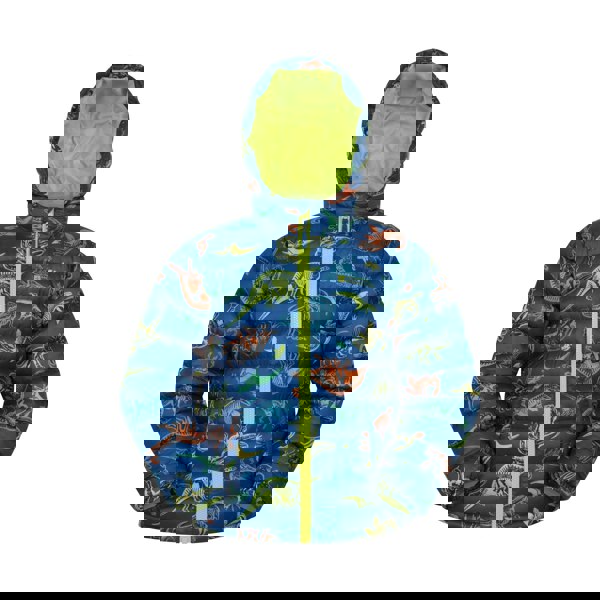 Mountain Warehouse Kids Seasons Watercolour Padded Jacket - Dark Teal