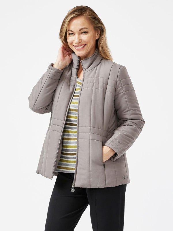 PennyPlain Quilt Jacket - Mink