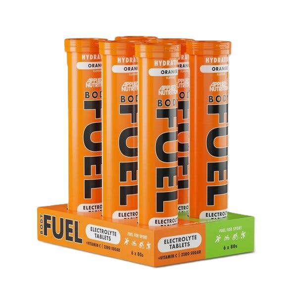 Applied Nutrition Bodyfuel Hydration Electrolyte Effervescent Tablets, Orange - 6 x 20 tabs