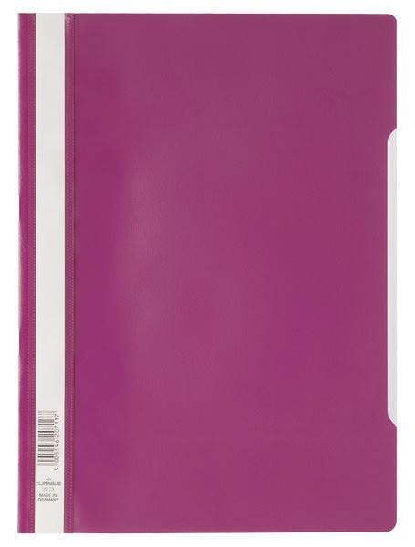 Durable Clear View Project Folder Document Report File | 50 Pack | A4 Turquoise