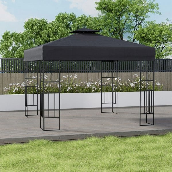 3x3m Steel Outdoor Pergola with Minimalist Design Living and Home