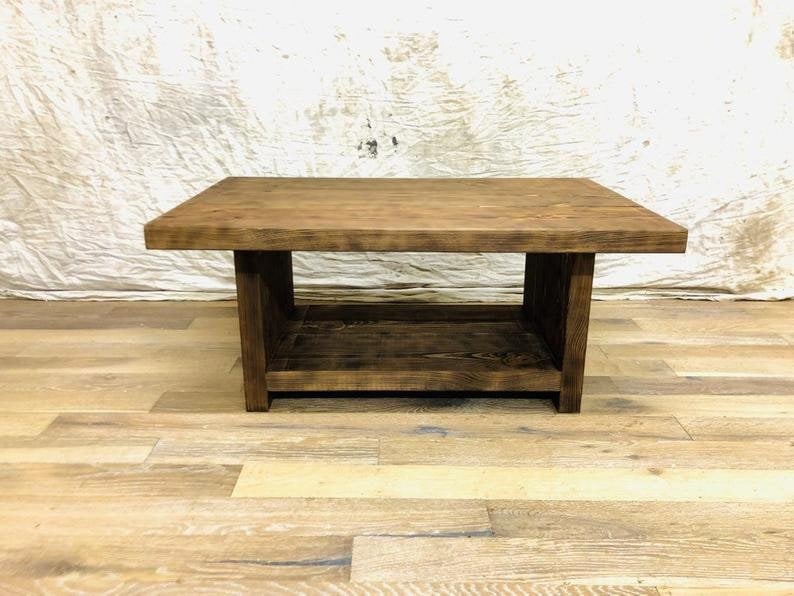 The Bespoke Carpentry Co Farmhouse Coffee Table with Storage