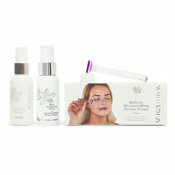 White Lotus Beauty Hair Thickening Spray with Activated Ginseng and Saw Palmetto
