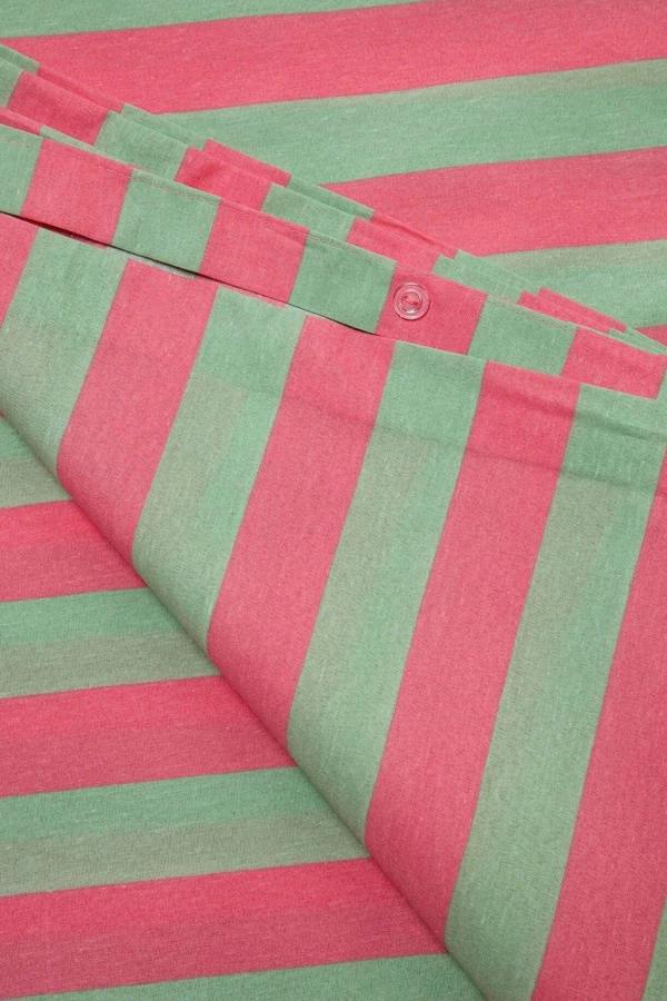 WOVCOR Single Easy Iron Striped Duvet Cover Set 160x220cm