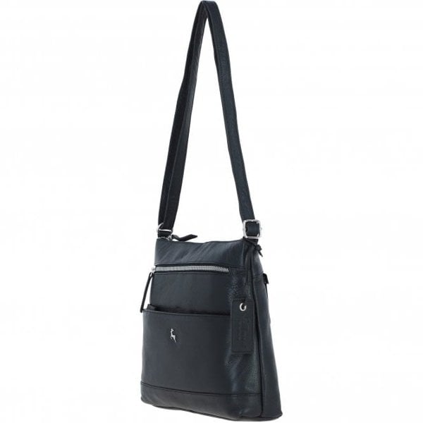 Ashwood Stylish Real Leather Shoulder Bag: Derby