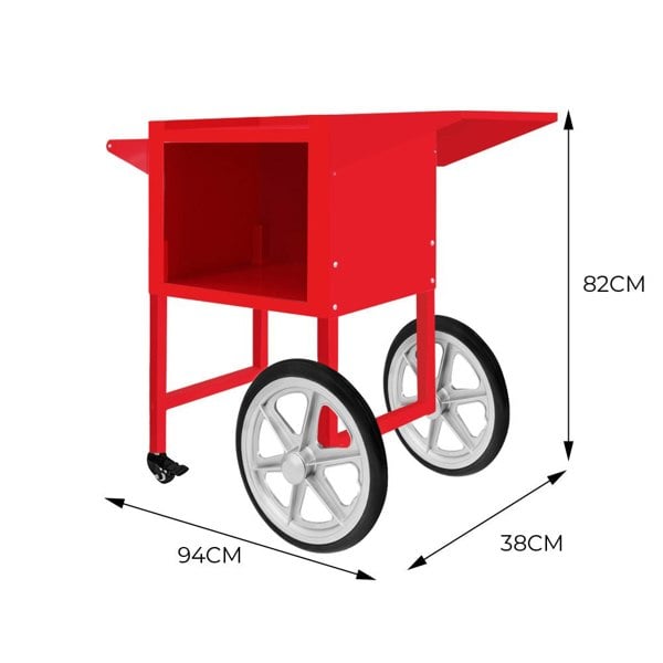 Monstershop KuKoo Popcorn Machine Cart