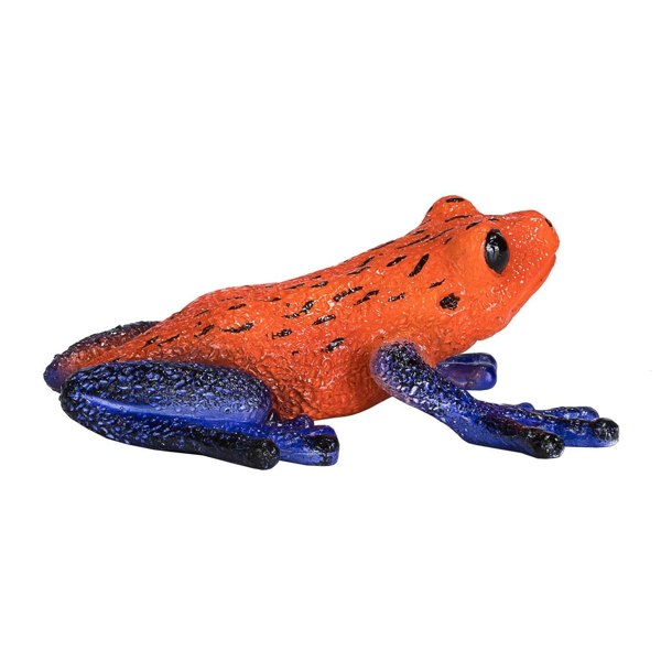 Mojo Fun Poison Dart Tree Frog Wildlife Toy Figure 5 cm Length Approx - 381016