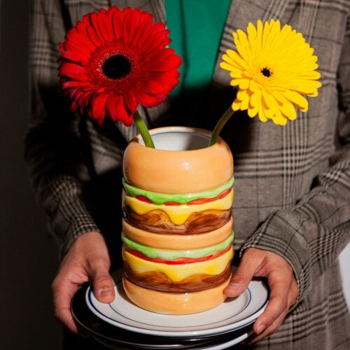 Love Frankie Burger Vase