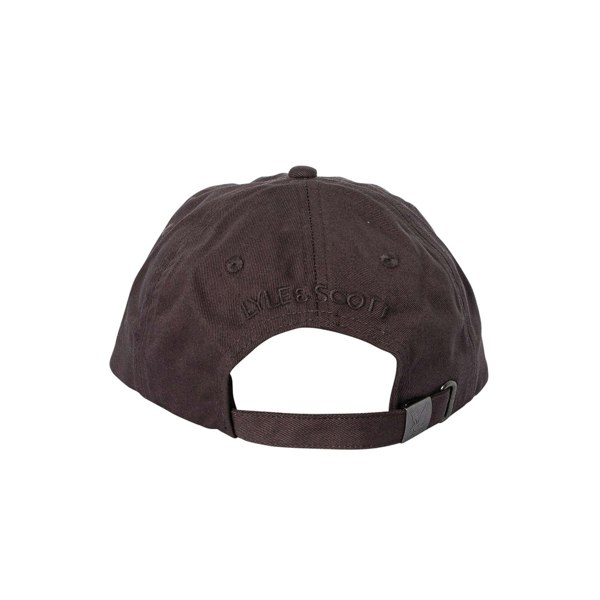 Lyle & Scott Mens Logo Baseball Cap - Gunmetal