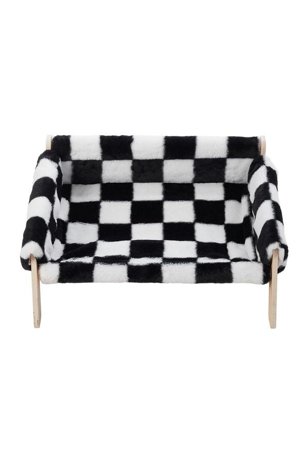 Living and Home Soft and Comfortable Wooden Frame Pet Sofa