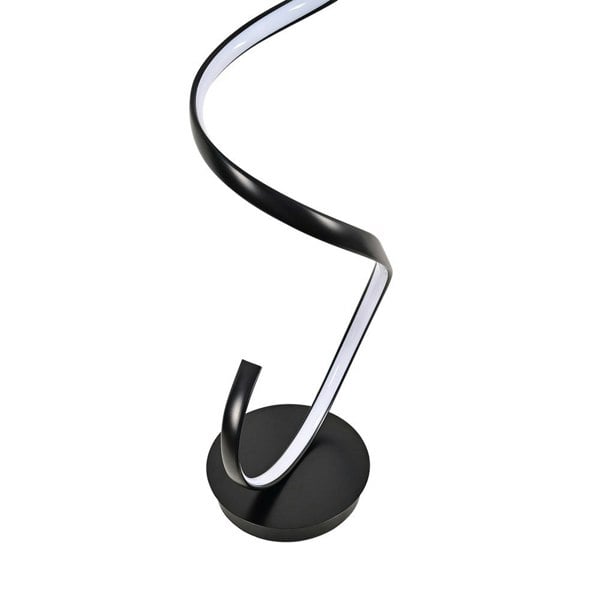 Contemporary LED Spiral Floor Lamp in White Light Floor Lamps Living and Home