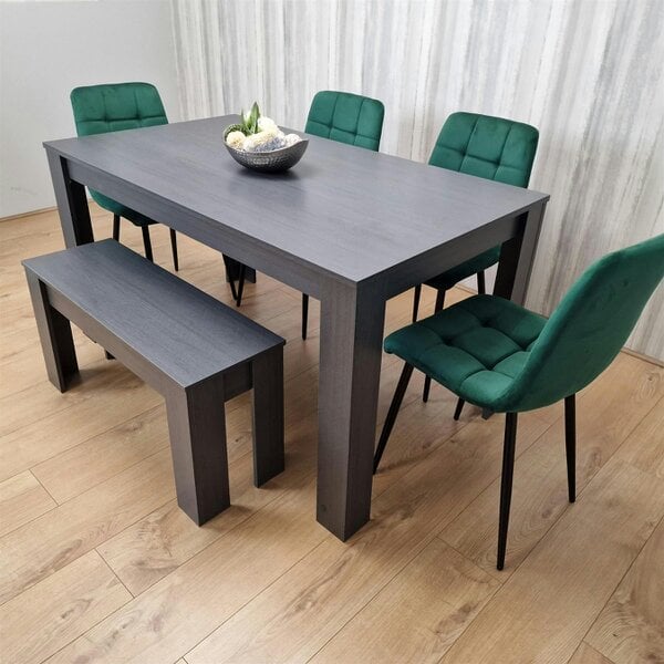 Kosy Koala Dining Table Set with 4 Chairs and a Bench Dining Room and Kitchen table set of 4