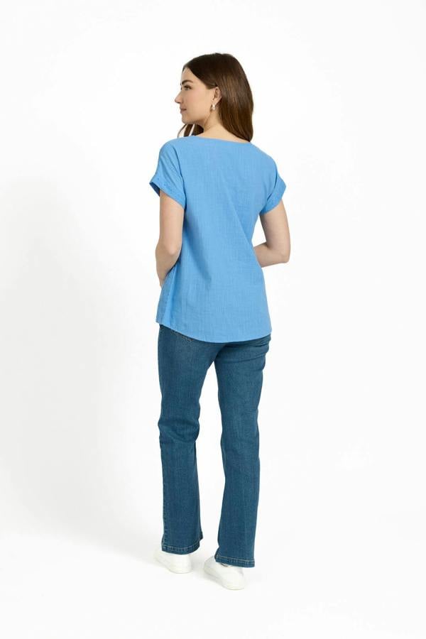 Mudflower Embroidery Anglaise Top